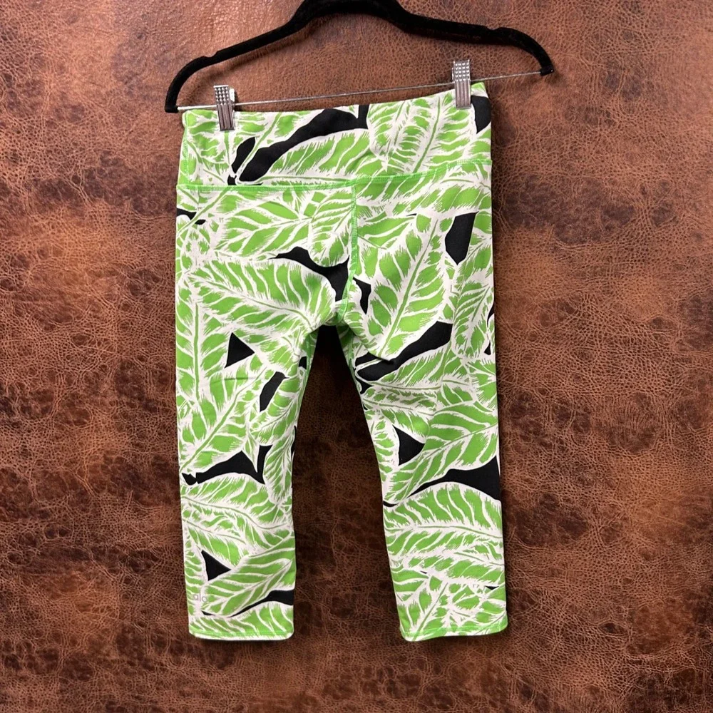 Alo Yoga Airbrush Leggings Palm Springs Glowstick Capri High‎ Waisted